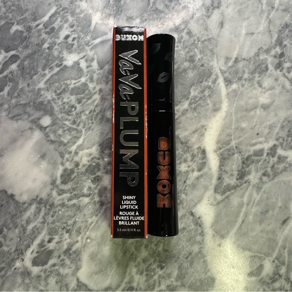 New Buxom VaVa Plump Liquid Lipstick Lights Off